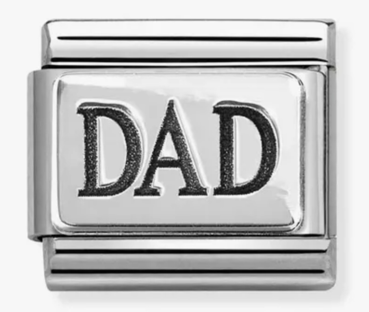 Nomination Classic Silver Dad Charm Link 33010263