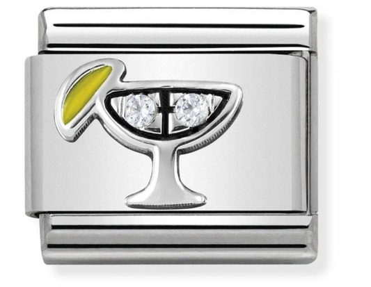 Nomination Sparkling Cocktail Charm Link 33030430