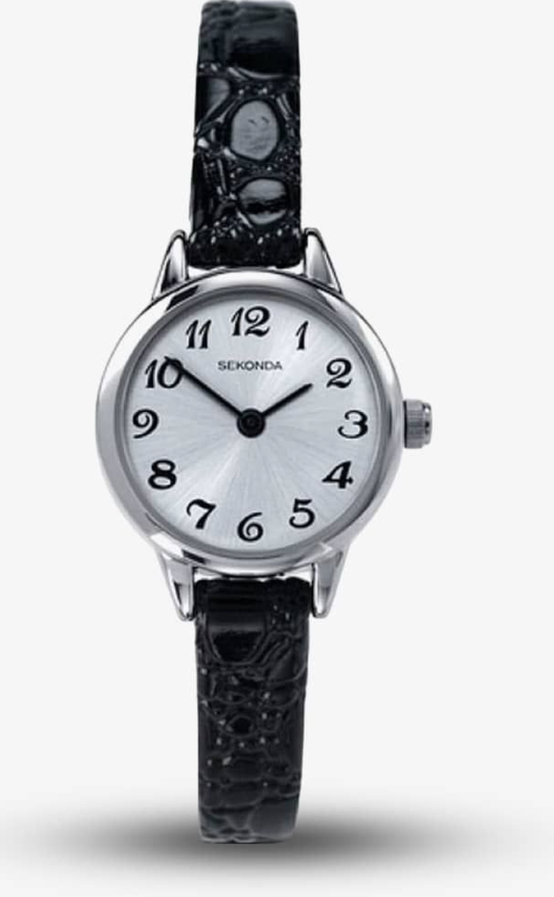 Sekonda Easy Reader Black Strap Watch 4471