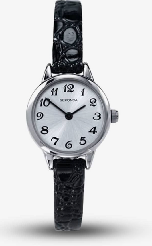 Sekonda Easy Reader Black Strap Watch 4471
