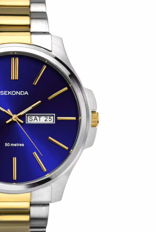 Sekonda Jones Men's Two Tone Stainless Steel Watch 1440