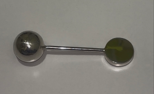 Classic Sterling Silver Baby Christening Rattle