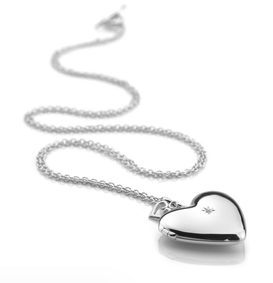 Hot Diamonds Sterling Silver Romantic Heart Locket