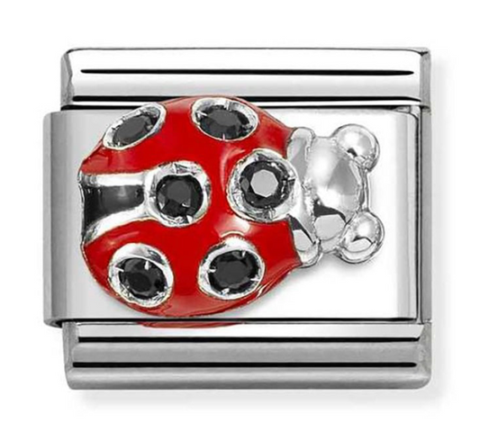 Nomination Classic Silver Ladybug Charm 33032111