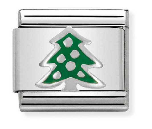 Nomination Classic Silvershine Christmas Tree Charm 33020408