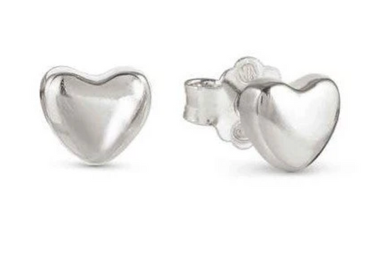 Nomination Sterling Silver Heart Stud Earrings