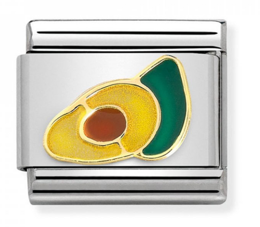 Nomination Classic Gold Avocado Charm 03010905