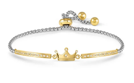 Nomination Gold Milleluci Crown Bracelet