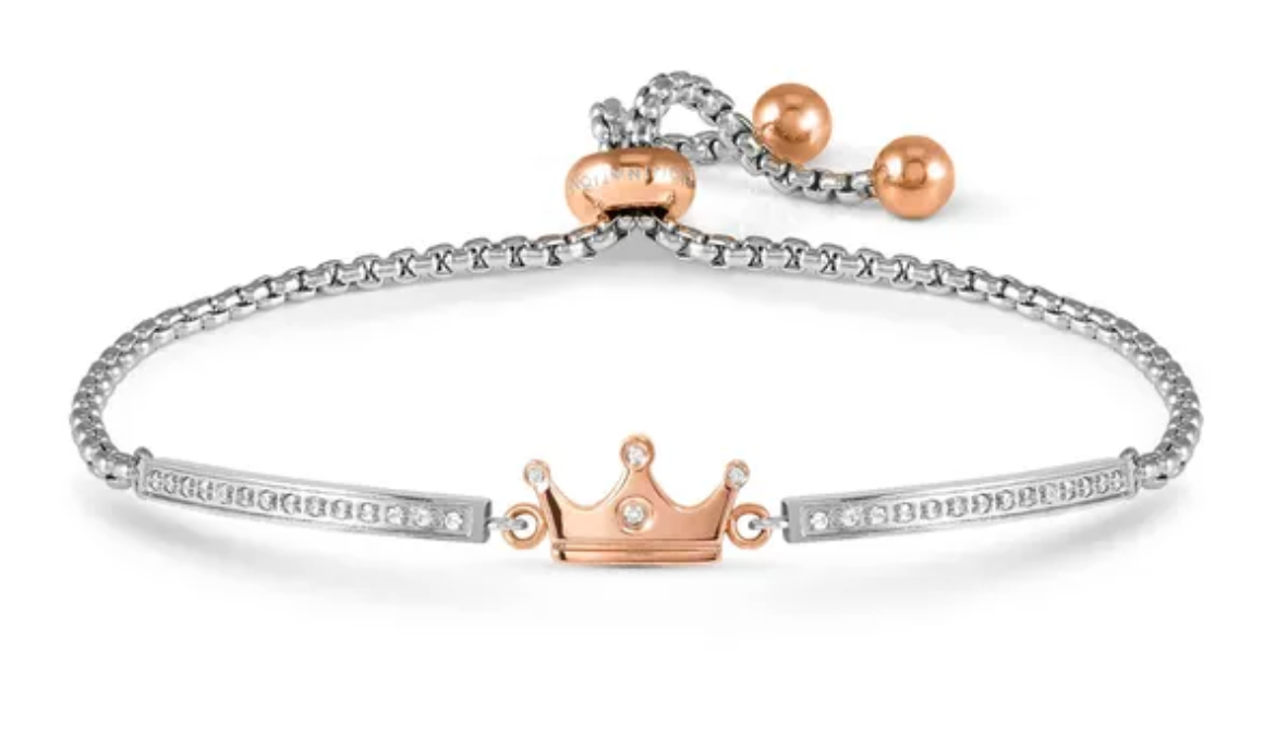 Nomination Rose Gold Milleluci Crown Bracelet