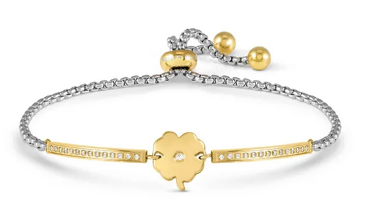 Nomination Gold Milleluci Clover Bracelet