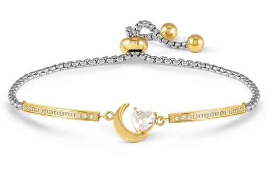 Nomination Gold Milleluci Moon Bracelet Refined Edition