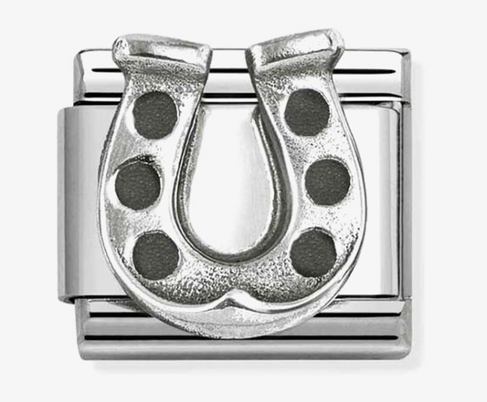 Nomination Classic Symbols Silver Horseshoe Charm 33010194
