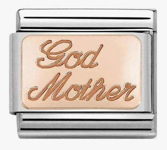Nomination Classic Rose Gold God Mother Charm 43010817