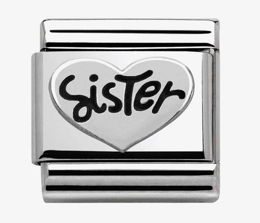 Nomination Classic Silvershine Sister Charm 33010111