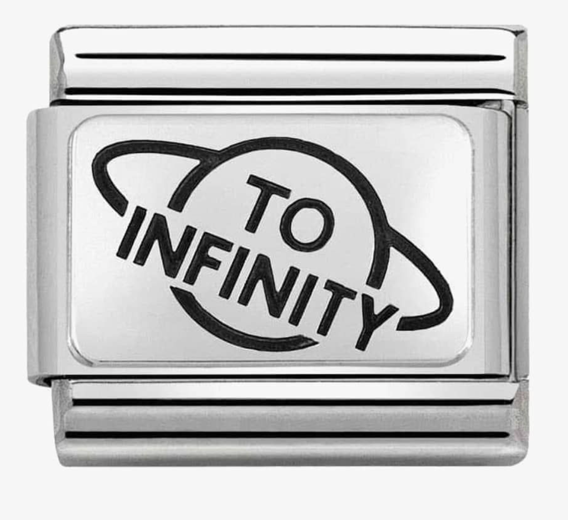 Nomination Classic Silvershine To Infinity Planet Charm 33010924