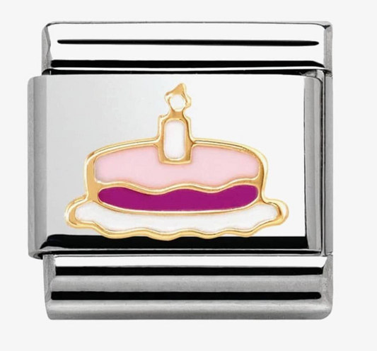 Nomination Classic Gold Madame Monsieur Birthday Cake 03028505