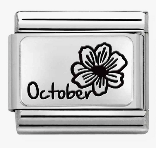 Nomination Classic October Flower Charm 33011222