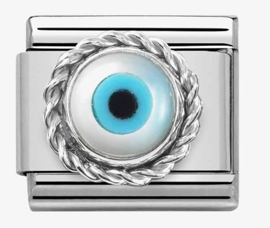 Nomination Classic Composable Spirituality Greek Eye Charm 33050618