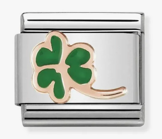 Nomination Classic Rose Gold Clover Charm 43020201