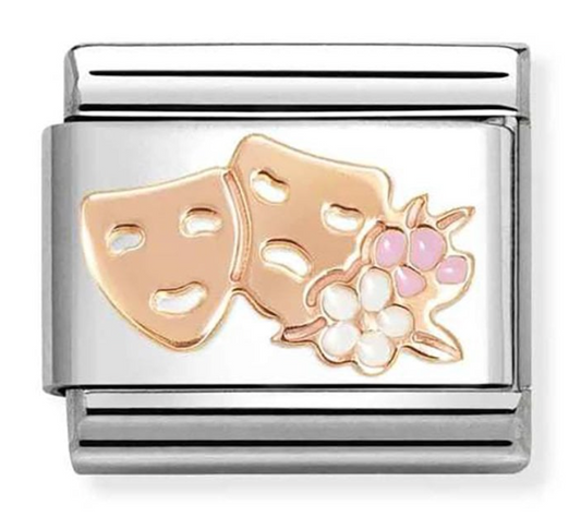 Nomination Classic Rose Theatre Masks Charm 43020232