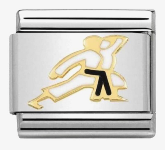 Nomination Classic Gold Sports Karate Charm 03025919