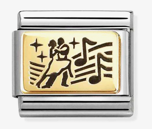Nomination Classic Plates Dancing Couple Charm 03016668