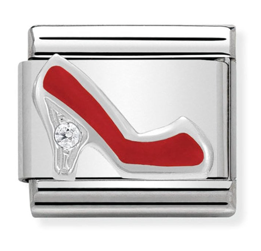 Nomination Classic Silvershine Red High Heel Charm 33030510