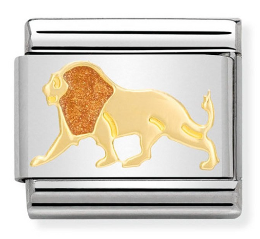 Nomination Classic Gold Lion Charm 03024815