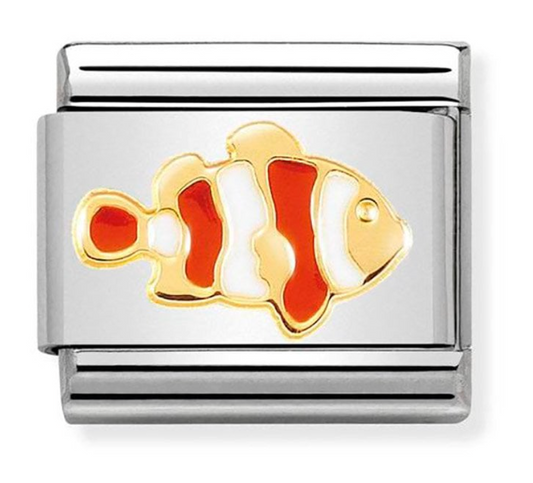 Nomination Classic Gold NEMO Clownfish Charm 03027240