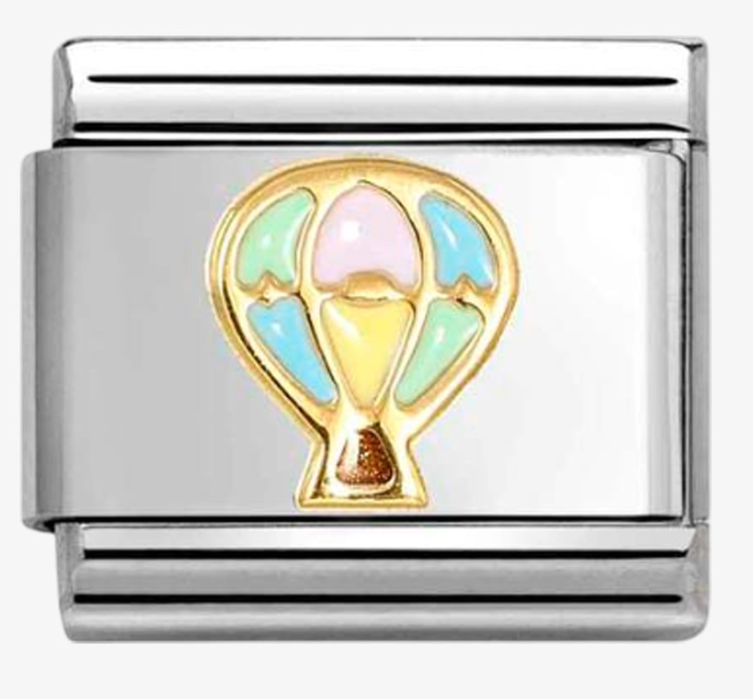 Nomination Classic Gold Hot Air Balloon Charm 03028566