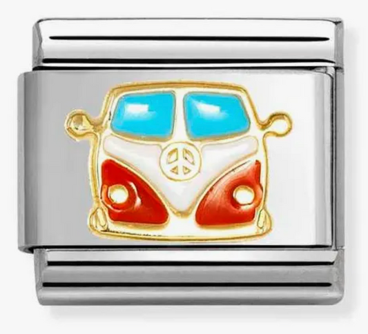 Nomination Classic Gold Van Charm 03028567