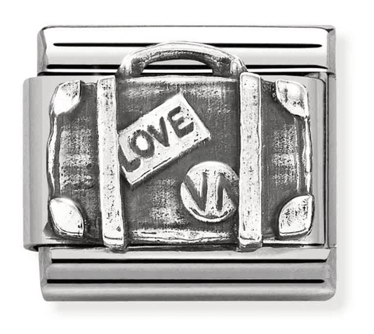 Nomination Classic Silvershine Suitcase Charm 33010162