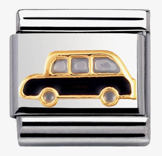 Nomination Classic Gold UK Black Cab Charm 03025009