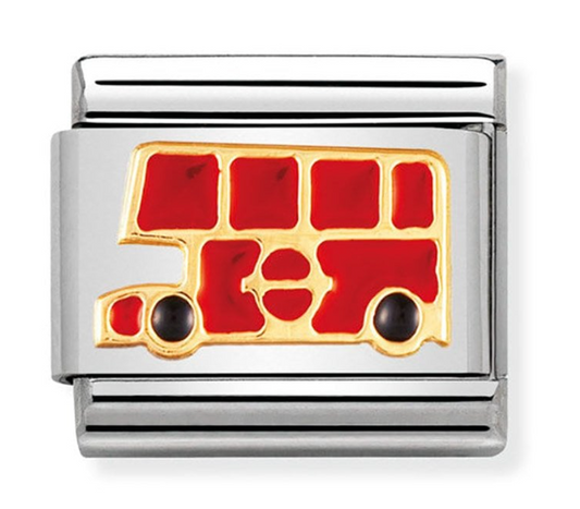 Nomination Classic Gold London Bus Charm 03021019