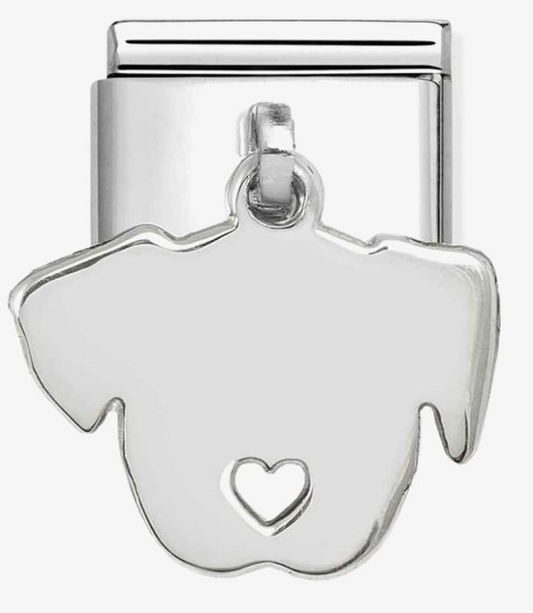 Nomination Classic Plates Dog Dropper Charm 33180114