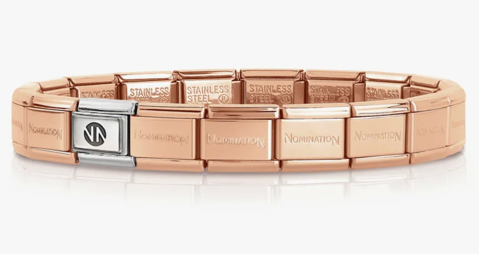 Nomination Italy Rose Gold Starter Bracelet 18 links