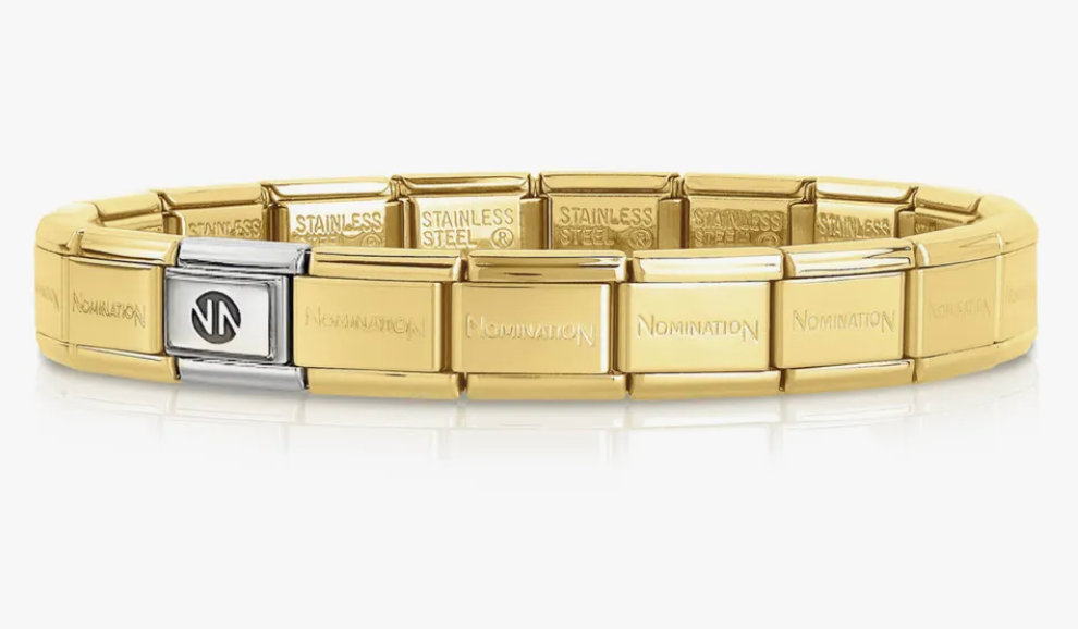 Nomination Italy Gold Starter Bracelet 18 links