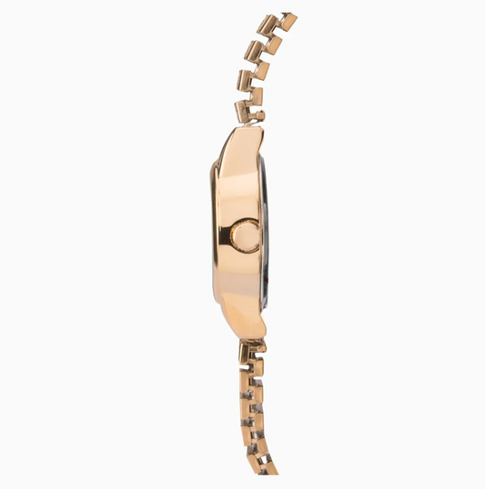 Sekonda Easy Reader Ladies Watch with Gold Case & Stainless Steel Expander 4474