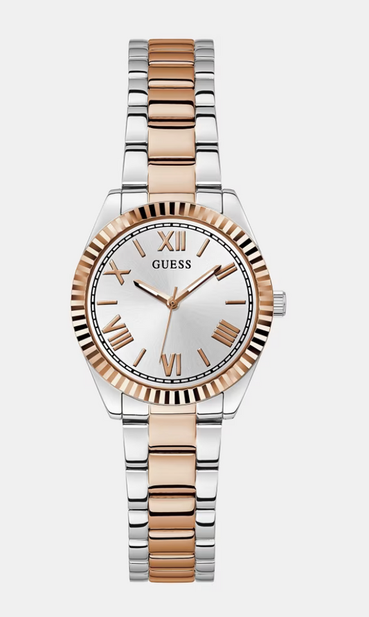 Ladies Mini Luna Two Tone Rose Gold Plated Watch