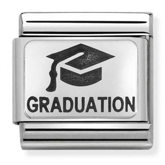 Nomination Classic Silver Graduation Charm Link 33010902