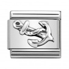 Nomination Classic Silver Anchor Sport Charm Link 33010127