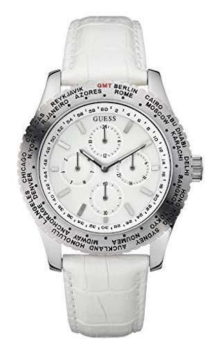 Guess Watch International White W12082G2 Honolulu Sydney Dubai Chicago Azores
