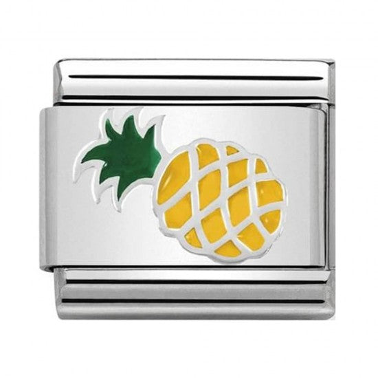 Nomination Classic Silver Pineapple Charm Link 330202/45
