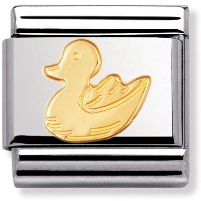 Nomination Classic Gold Duck Animal Charm Link 03011301