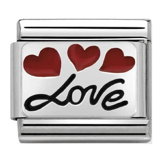 Nomination Classic LOVE Charm Links 33020806
