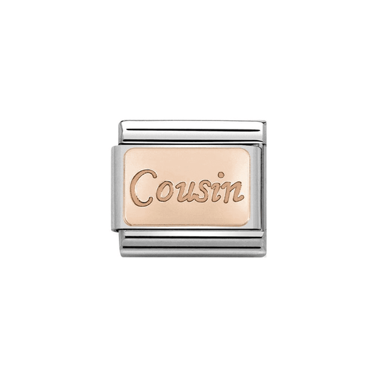 Nomination Charm Rose Gold Family Cousin Charm 43010815