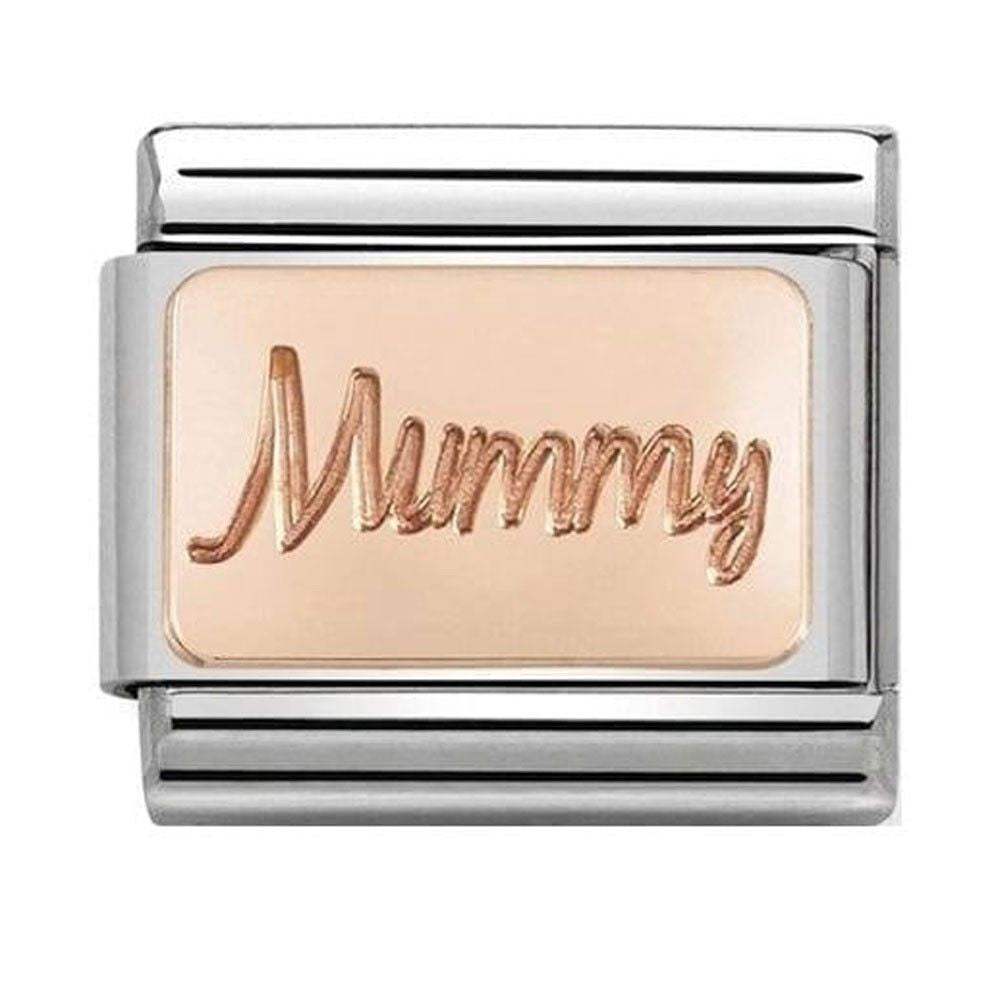 Nomination Charms Rose Gold Family Mummy Charm Link 43010142