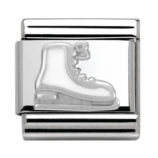 Nomination Classic Silver  Skate Xmas Charm Link 33020404