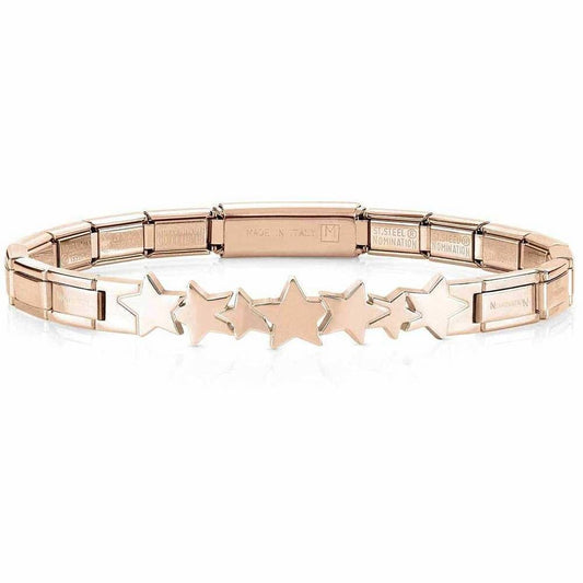 Nomination Trendsetter Rose Gold Stars  Bracelet