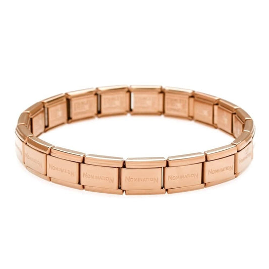 Nomination Italy Rose Gold Starter Bracelet 18 links